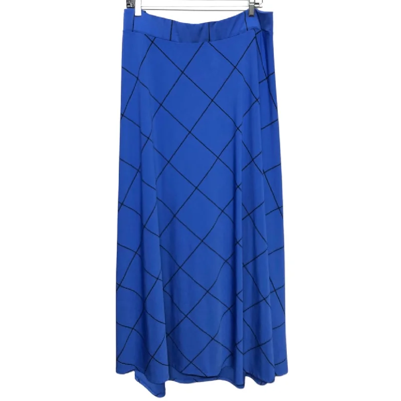 Skirt Maxi By Lane Bryant In Black & Blue, Size: 22