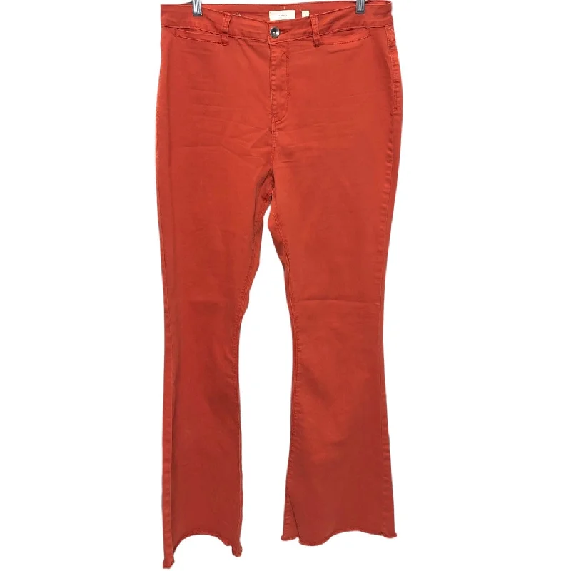 Jeans Flared By A Loves A In Orange, Size: 14