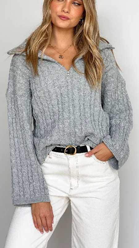 Mia Jumper - Grey