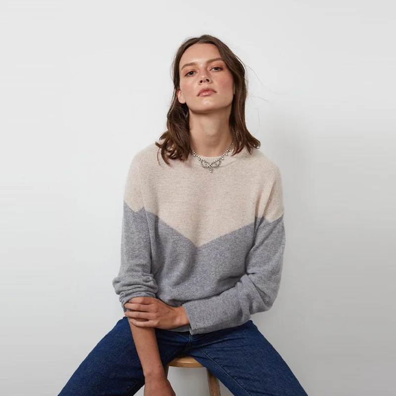 Mika Cashmere Sweater (Grey)