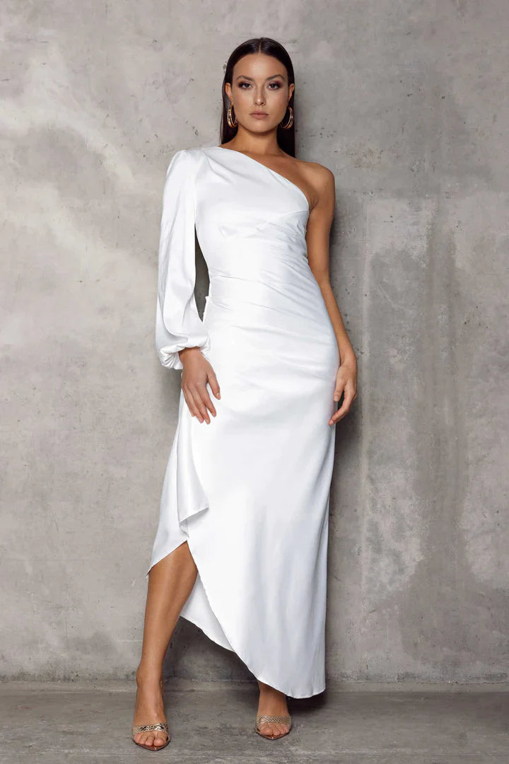 Leon Dress - White