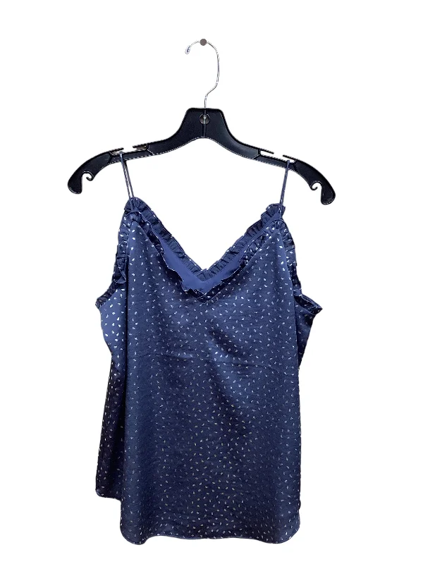 Blue Top Sleeveless Express, Size S