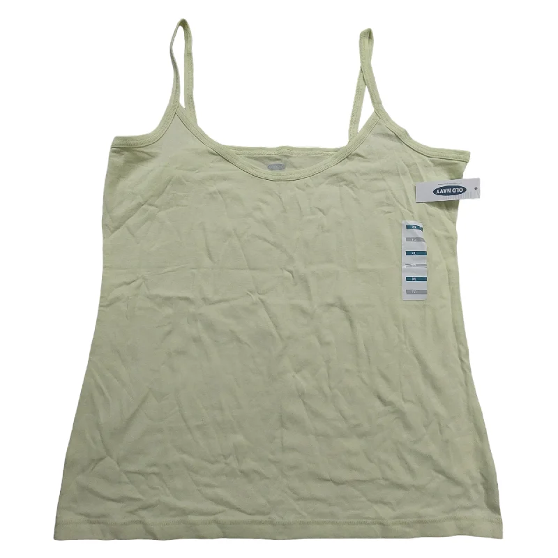 Green Top Sleeveless Old Navy, Size Xl