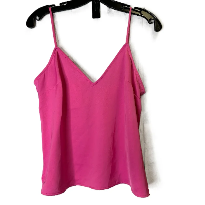 Pink Top Sleeveless By A New Day, Size: Xs