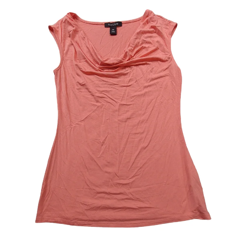 Pink Top Sleeveless White House Black Market, Size Xs