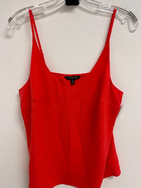 Red Top Sleeveless Banana Republic, Size M