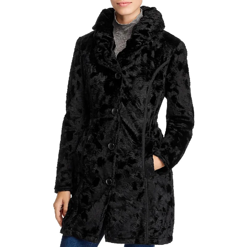 Womens Winter Lightweight Midi Coat