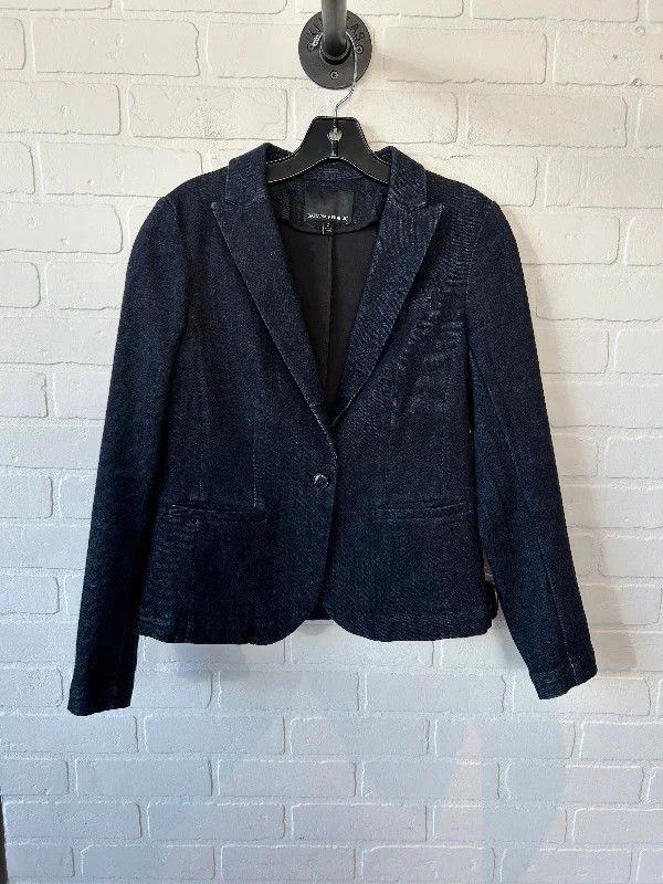 Blazer By Banana Republic In Blue Denim, Size: Xs