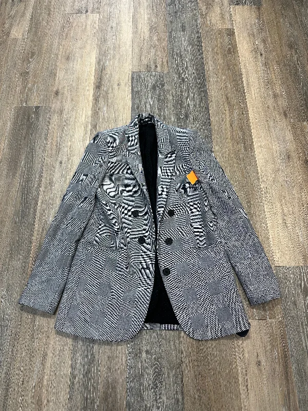 Blazer By Express In Plaid Pattern, Size: Xs