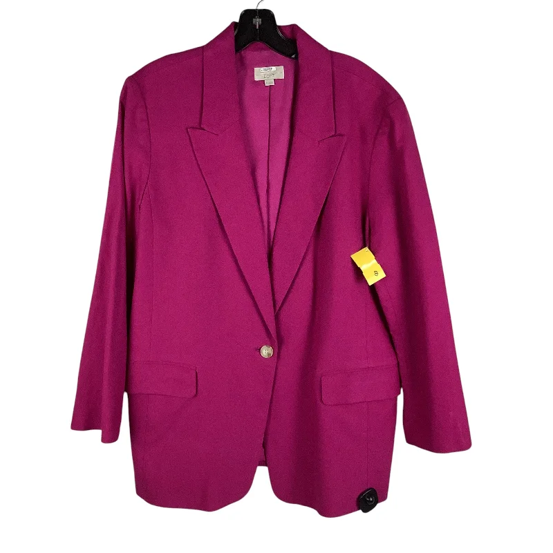 Blazer By Loft In Pink, Size: 16