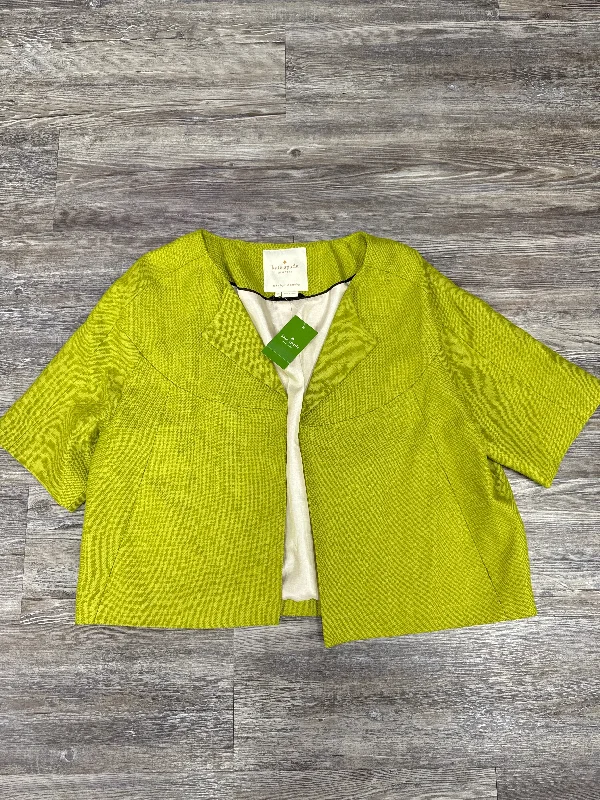 Blazer Designer By Kate Spade In Green, Size: 10